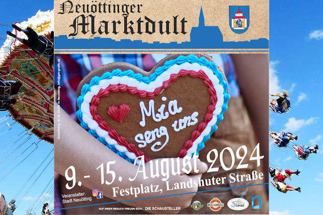Herzlich Willkommen zur Neuöttinger Marktdult 2024!