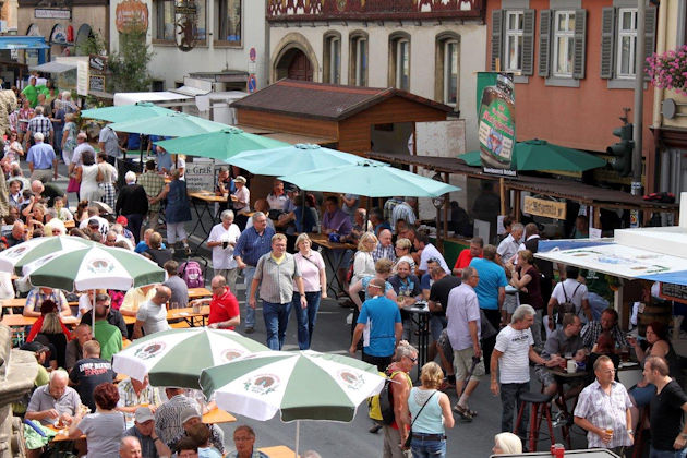 Impressionen vom Bierbrauerfest in Bad Staffelstein