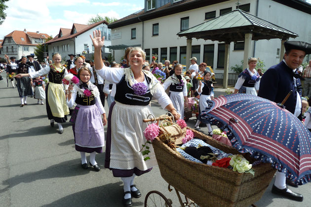 Impressionen vom Burg- und Trachtenfest in Lindenfels