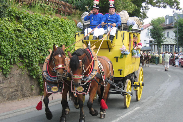 Impressionen vom Burg- und Trachtenfest in Lindenfels