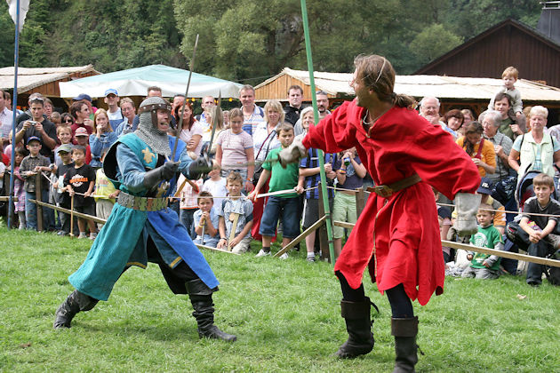 Impressionen vom Historischen Burgenfest Manderscheid