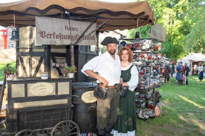 Impressionen vom Burgfest auf Burg Falkenstein