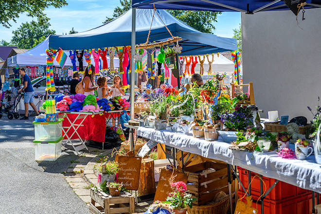 Impressionen vom Burgfestmarkt in Hilpoltstein