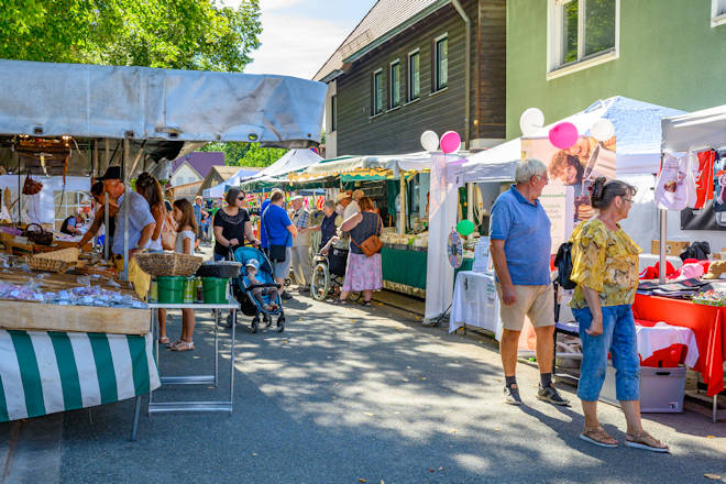 Impressionen vom Burgfestmarkt in Hilpoltstein