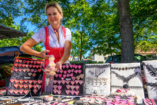 Impressionen vom Burgfestmarkt in Hilpoltstein