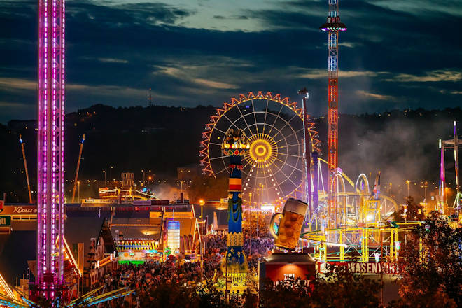 Impressionen vom Cannstatter Volksfest