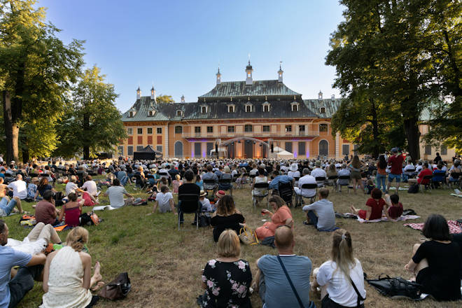 Impressionen vom Elbhangfest in Dresden: Schloss Pillnitz