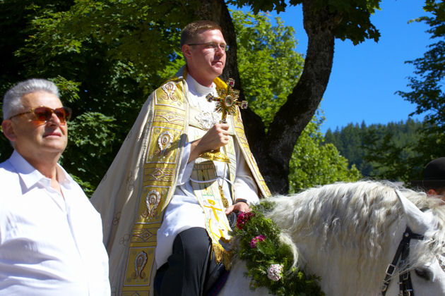 Eindrücke vom Eulogi-Ritt in Lenzkirch