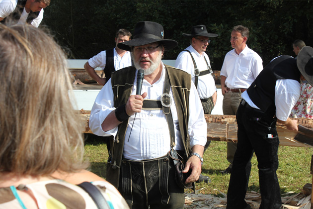 Flößerfest an der Monhardter Wasserstube in Altensteig-Monhardt