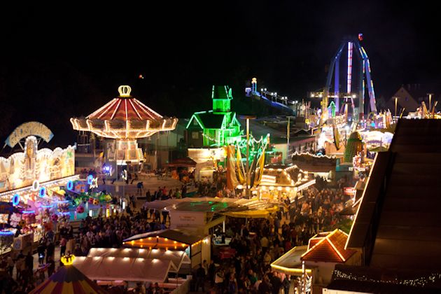 Impressionen vom Fränkischen Volksfest in Crailsheim