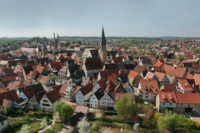 Verkaufsoffener Sonntag in der Innenstadt von Eppingen.