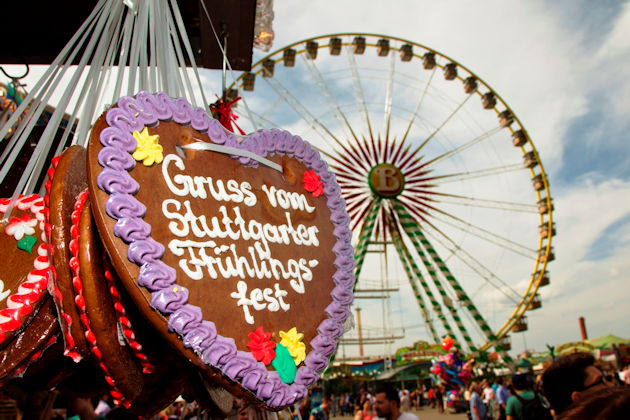 Impressionen vom Frühlingsfest in Stuttgart