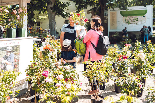 Impressionen von der Gartenträume-Gartenmesse auf der Rennbahn Hoppegarten