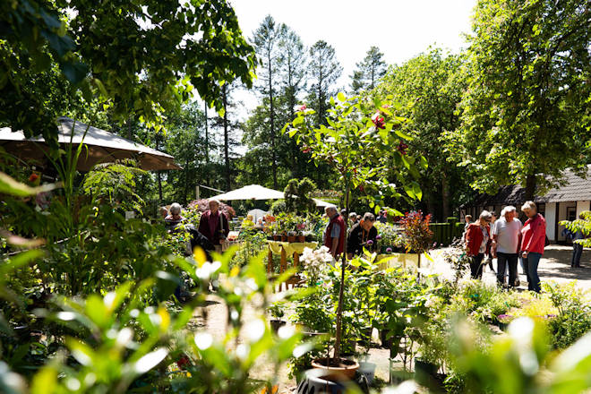 Impressionen von der Gartenträume-Gartenmesse auf der Rennbahn Hoppegarten
