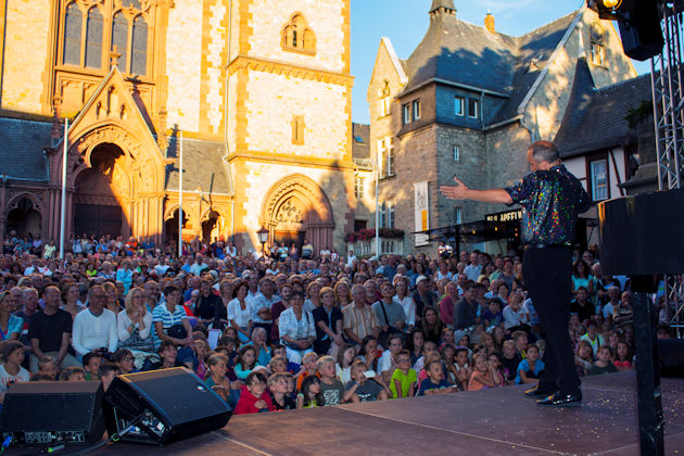 Impressionen vom Straßentheaterfestival Gassensensationen in Heppenheim