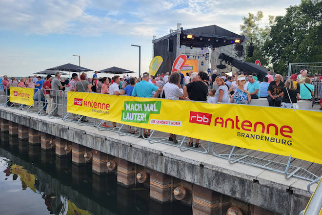 Impressionen vom Hafenfest in Senftenberg