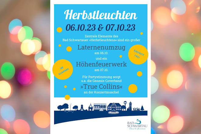 Herzlich Willkommen zum Herbstleuchten in Bad Schwartau 2023!