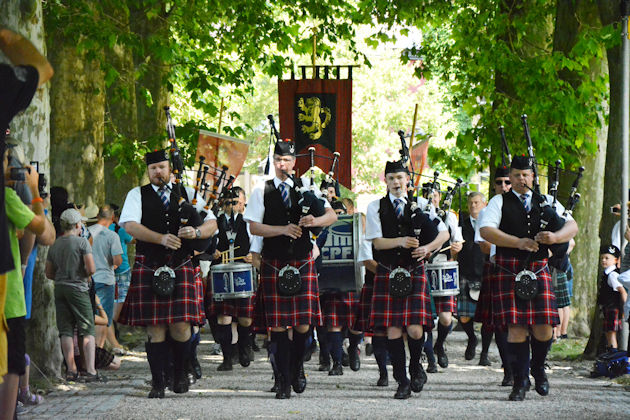 Impressionen von den Highland-Games in Angelbachtal