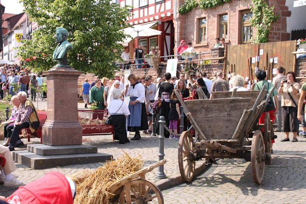 Impressionen von der Historischen Stadtrechtsfeier in Gelnhausen