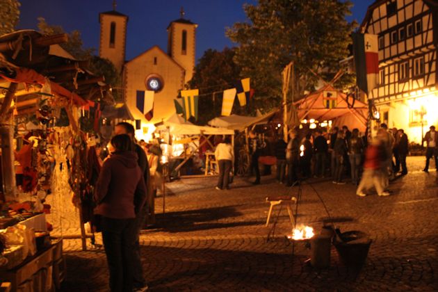 Impressionen von der Historischen Stadtrechtsfeier in Gelnhausen