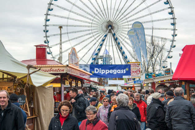 Eindrücke vom Hochheimer Markt