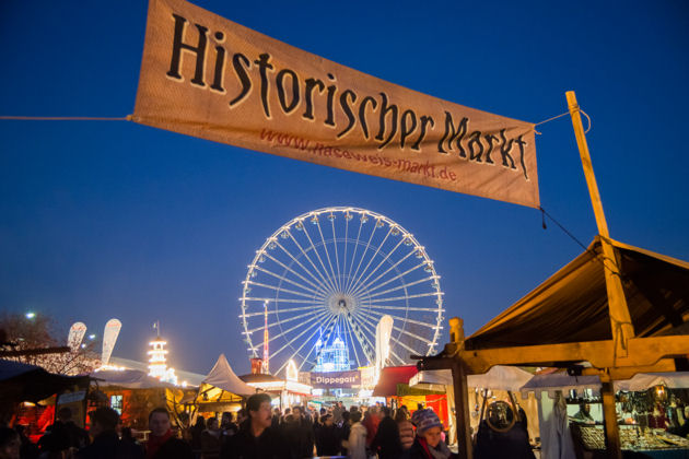 Eindrücke vom Hochheimer Markt