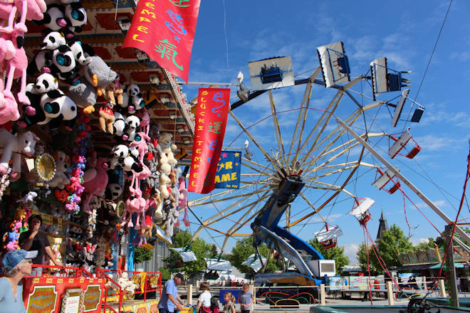 Impressionen vom Hohenloher Volksfest in Blaufelden