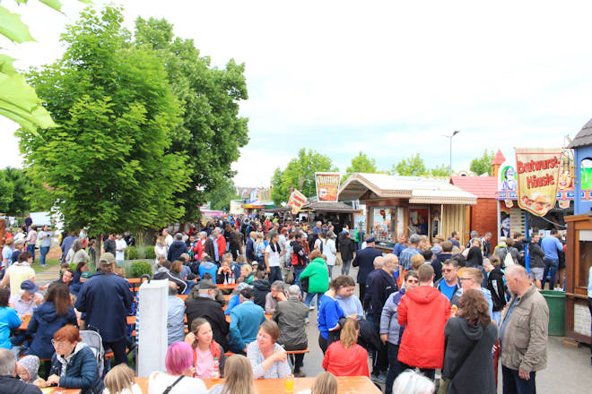 Impressionen vom Hohenloher Volksfest in Blaufelden