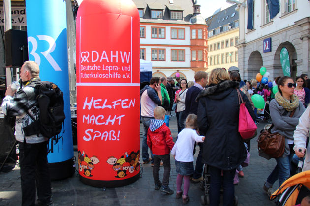 Eindrücke vom Internationalen Kinderfest in Würzburg