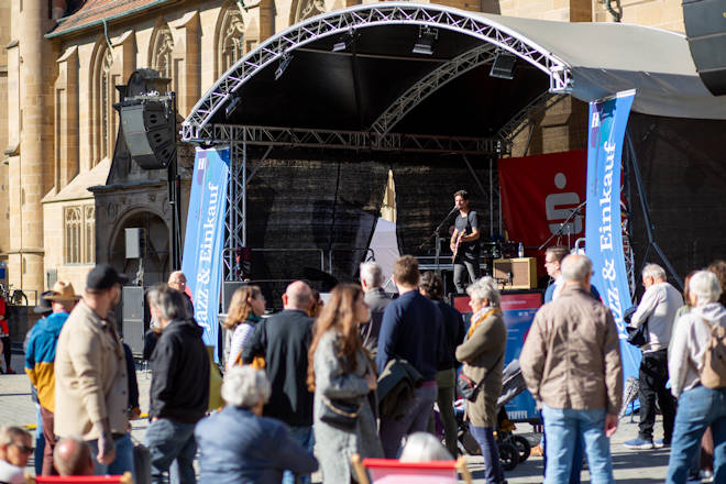 Impressionen von Jazz und Einkauf in Heilbronn