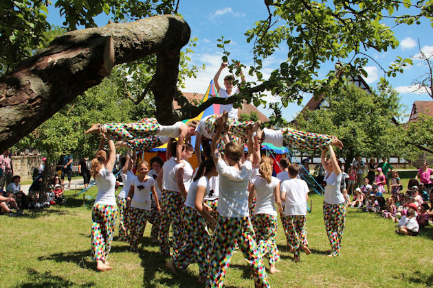 Impressionen vom Kinderfest im Fränkischen Freilandmuseum Bad Windsheim