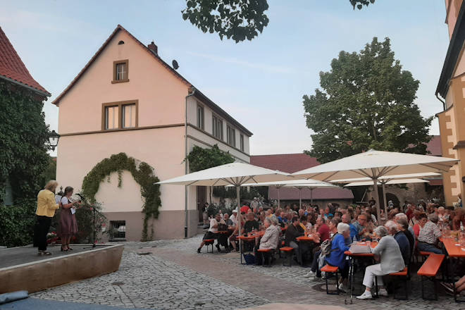 Impressionen vom Kirchenburgfest in Kleinlangheim