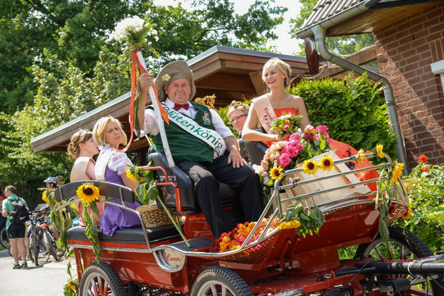 Impressionen vom Festumzug beim Kirsch- und Ziegelfest in Glindow