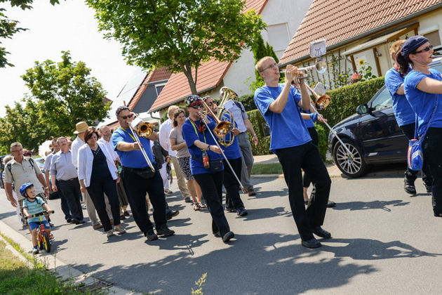 Impressionen vom Festumzug beim Kirsch- und Ziegelfest in Glindow