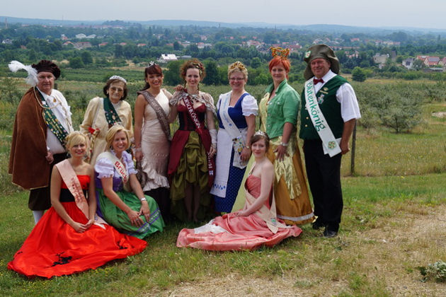 Impressionen vom Hoheitentreffen beim Kirsch- und Ziegelfest in Glindow