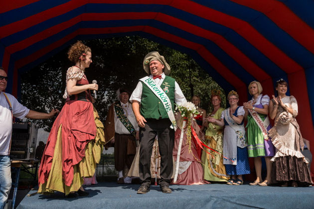 Impressionen vom Nachmittagsprogramm beim Kirsch- und Ziegelfest in Glindow