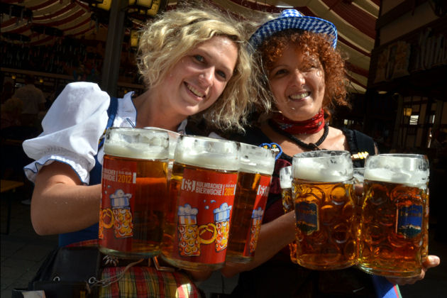 Impressionen von der Kulmbacher Bierwoche