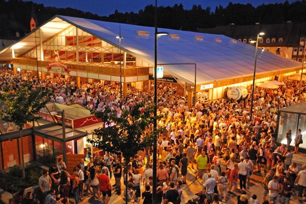 Impressionen von der Kulmbacher Bierwoche