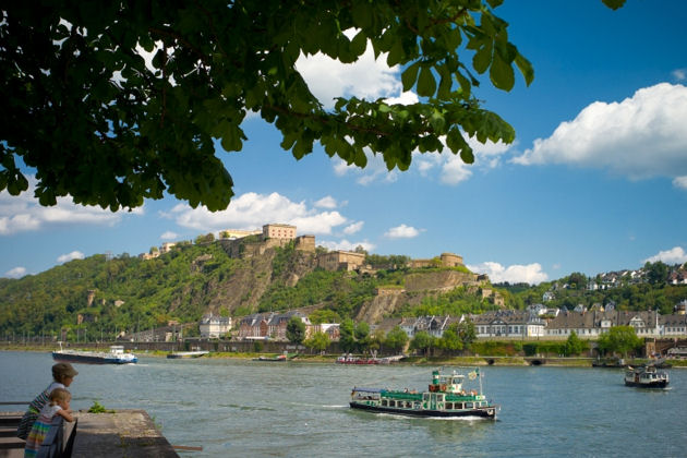 Impressionen von der Landpartie Festung Ehrenbreitstein in Koblenz