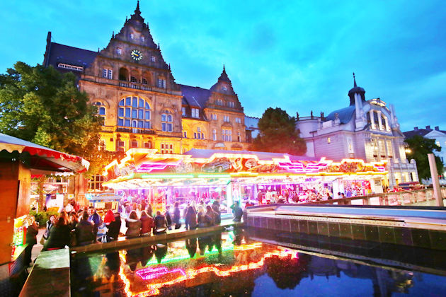 Der Leineweber-Markt gehört zu den größten und schönsten Stadtfesten in Ostwestfalen-Lippe. 