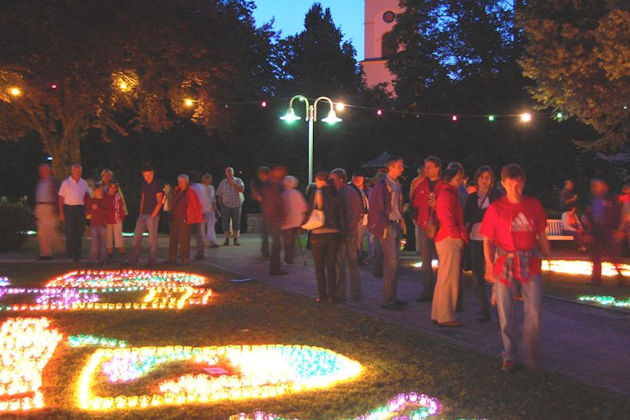 Impressionen vom Lichterfest in Lenzkirch