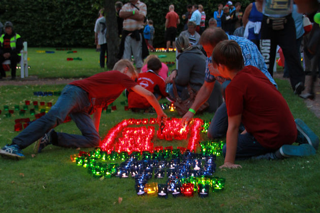 Impressionen vom Lichterfest in Lenzkirch