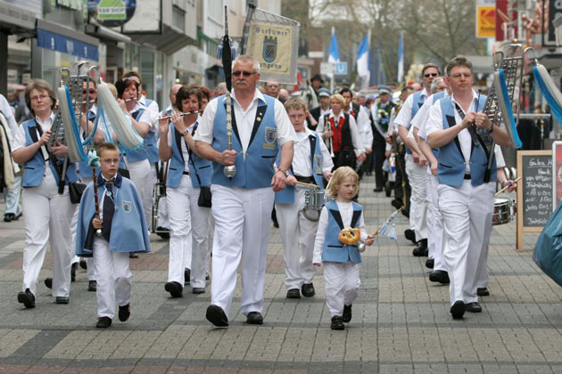 Das traditionelle Maiabendfest in Bochum