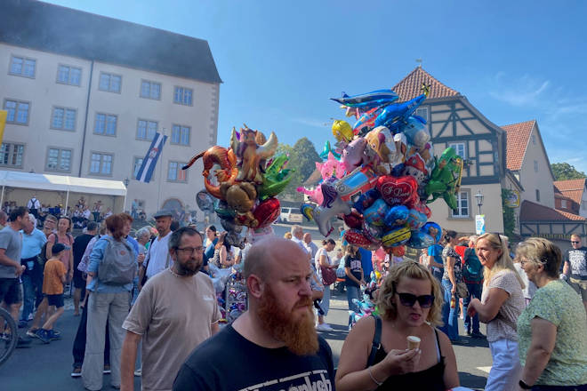 Impressionen vom Marktfest in Fladungen
