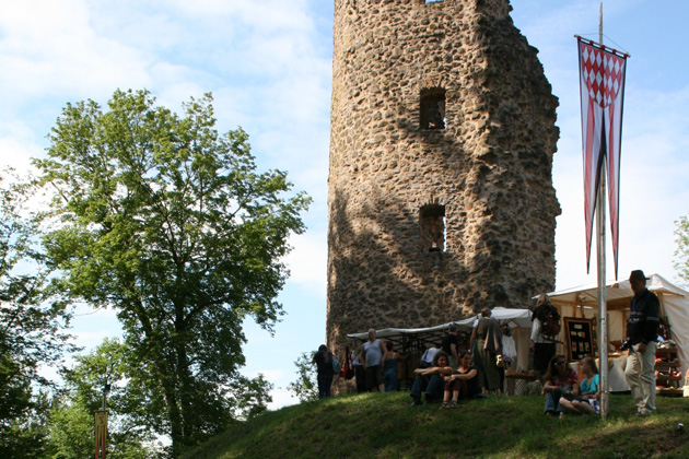 Mittelalterfest auf Burg Dagstuhl in Wadern