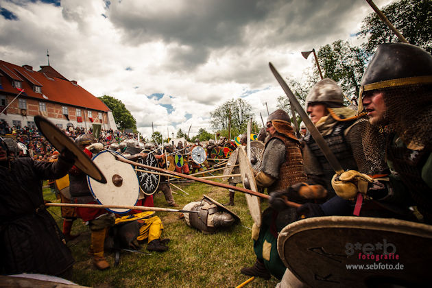 Impressionen vom Mittelalterlichen Burgfest in Neustadt-Glewe
