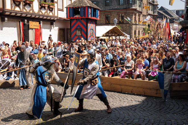 Impressionen vom Mittelalterlichen Spectaculum in Oberwesel