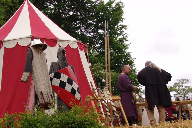 Mittelaltermarkt auf der Burg Kirkel