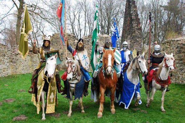 Impressionen vom Mittelalterspektakel im Klosterpark Altzella bei Nossen