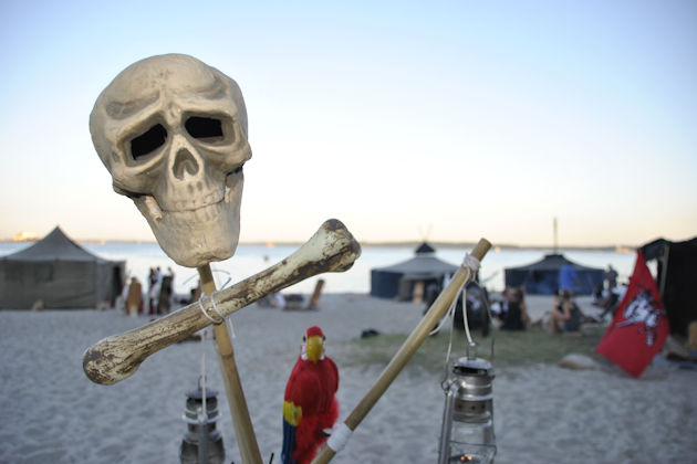 Impressionen vom Piratenspektakel im Ostseebad Eckernförde